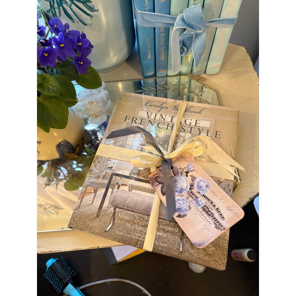 Vintage French Style Decorative Book  , french Vintage Home Decor